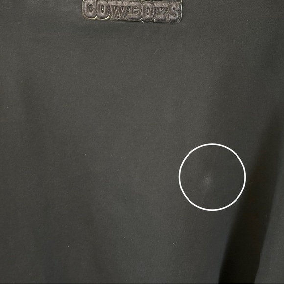 Pro Standard “NFL Dallas Cowboys” Triple Black Women’s Sweatshirt Size 2XL - Picture 11 of 11